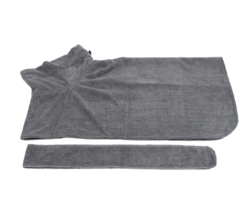 Quick-Dry Microfiber Dog Bathrobe