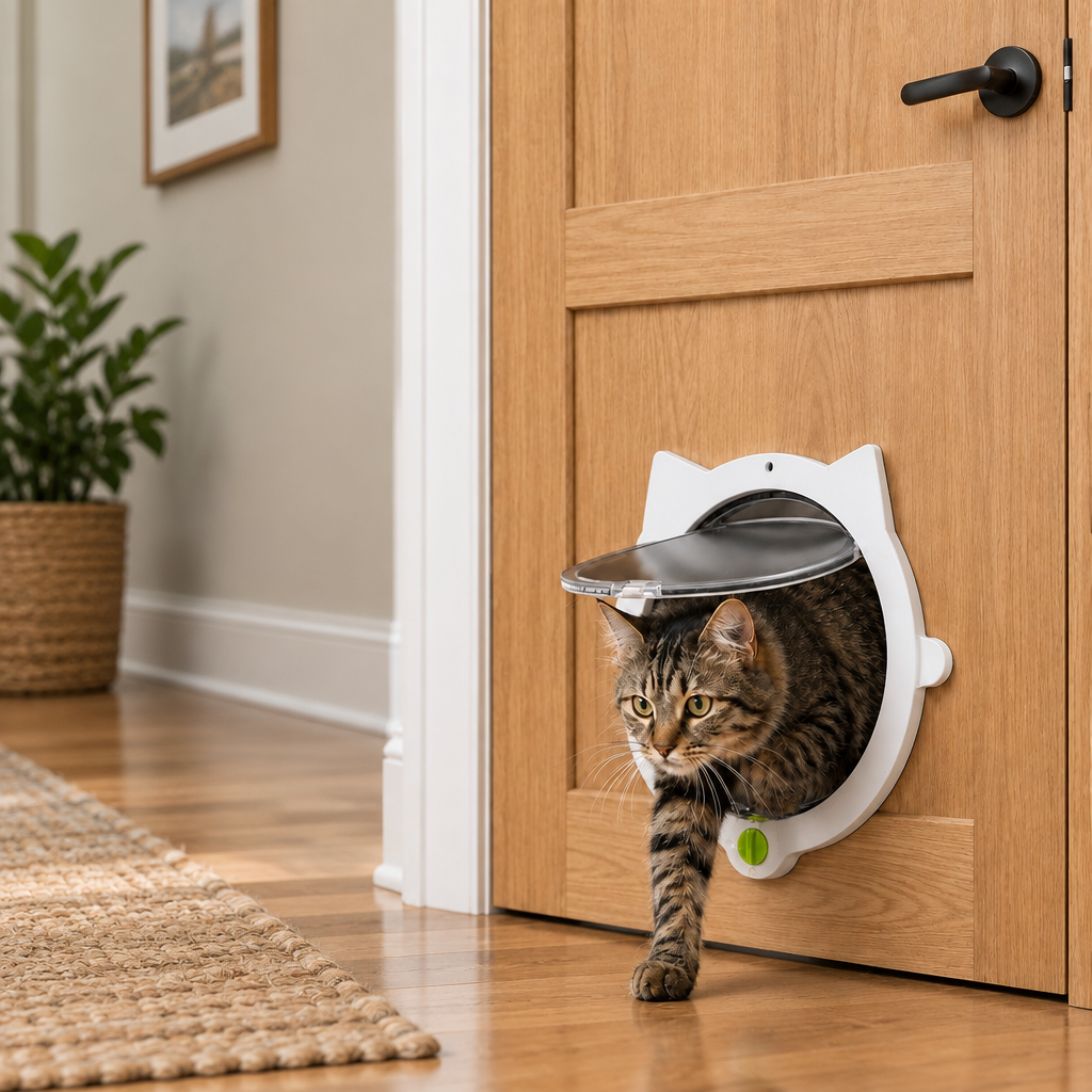 Tailwise 4-Way Locking Interior Cat Door