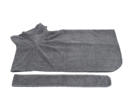 Quick-Dry Microfiber Dog Bathrobe