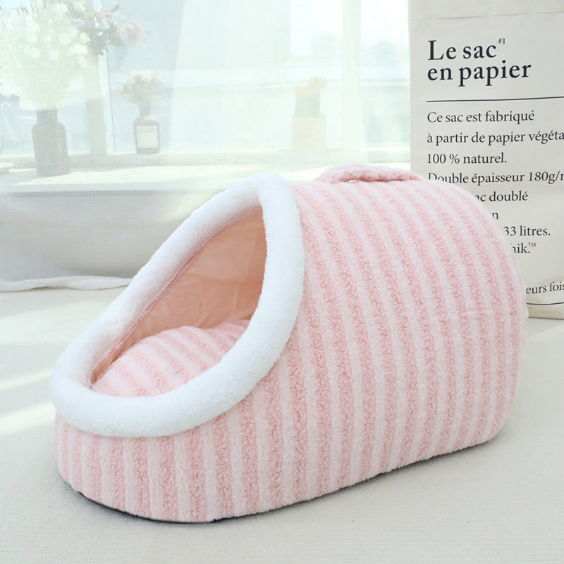 Warm Cave Dog Bed