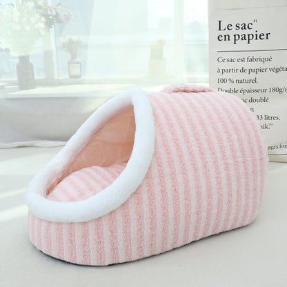 Warm Cave Dog Bed