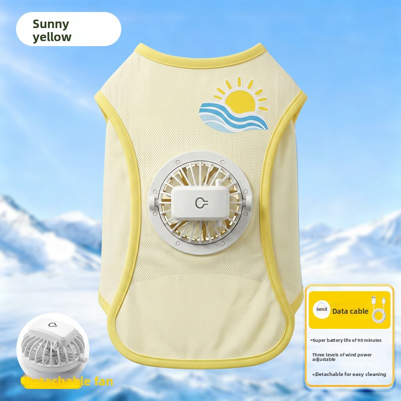 Dog Cooling Fan Vest