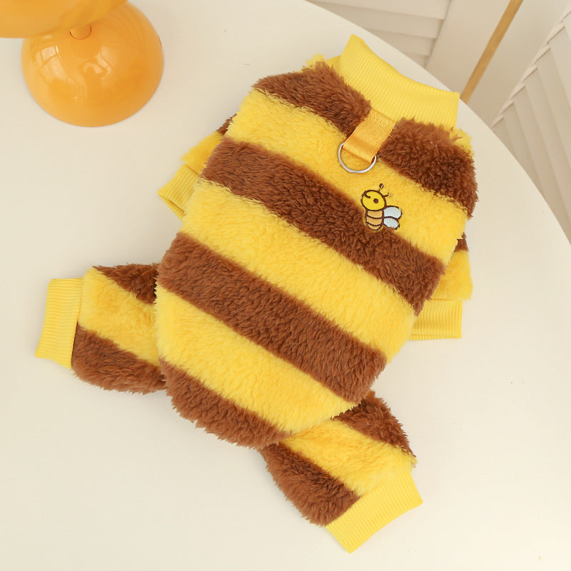 Bumblebee Dog Hoodie
