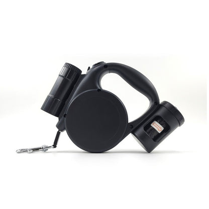 3-in-1 Retractable Dog Leash with Flashlight