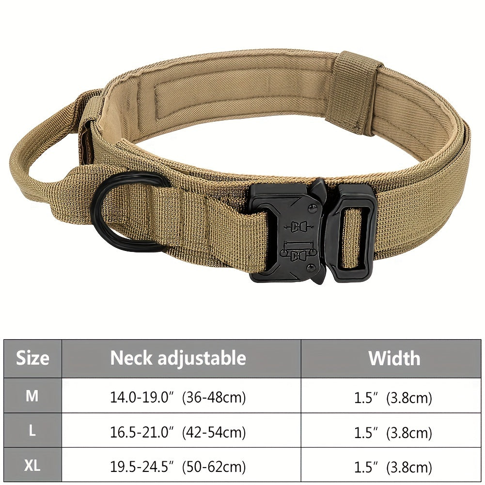 Tactical Dog Collar with Handle