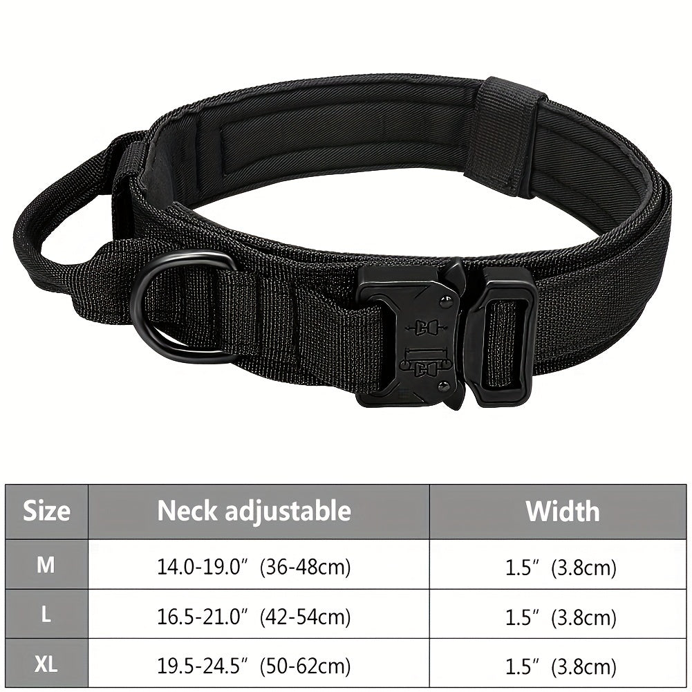 Tactical Dog Collar with Handle