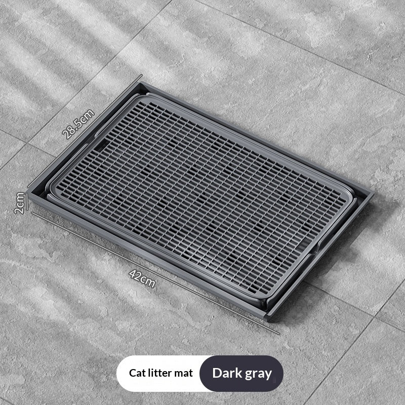 Double-Layer Cat Litter Mat