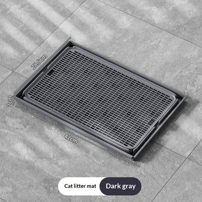 Double-Layer Cat Litter Mat