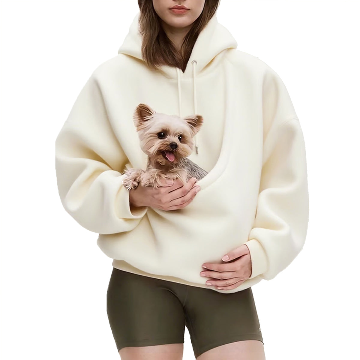 Sherpa Pet Carrier Hoodie