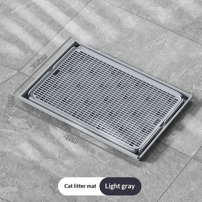 Double-Layer Cat Litter Mat