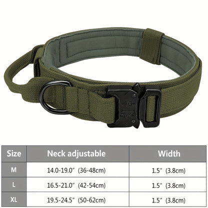 Tactical Dog Collar with Handle