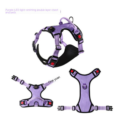 Rechargeable LED Dog Harness