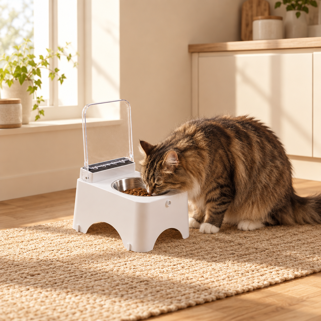 Smart Auto-Opening Cat Bowl