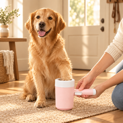 Electric Dog Paw Cleaner Cup