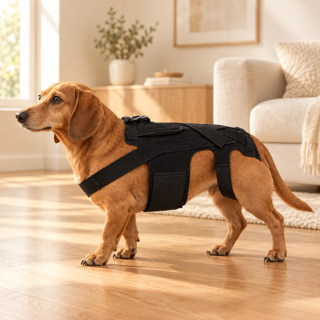 Full-Body Dog Back Support Vest