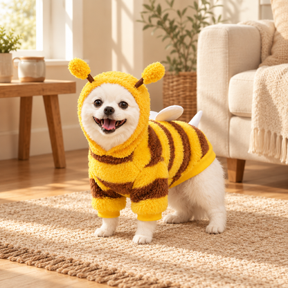 Bumblebee Dog Hoodie