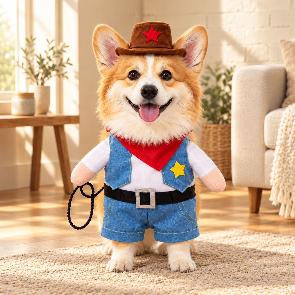 Cowboy Dog Costume