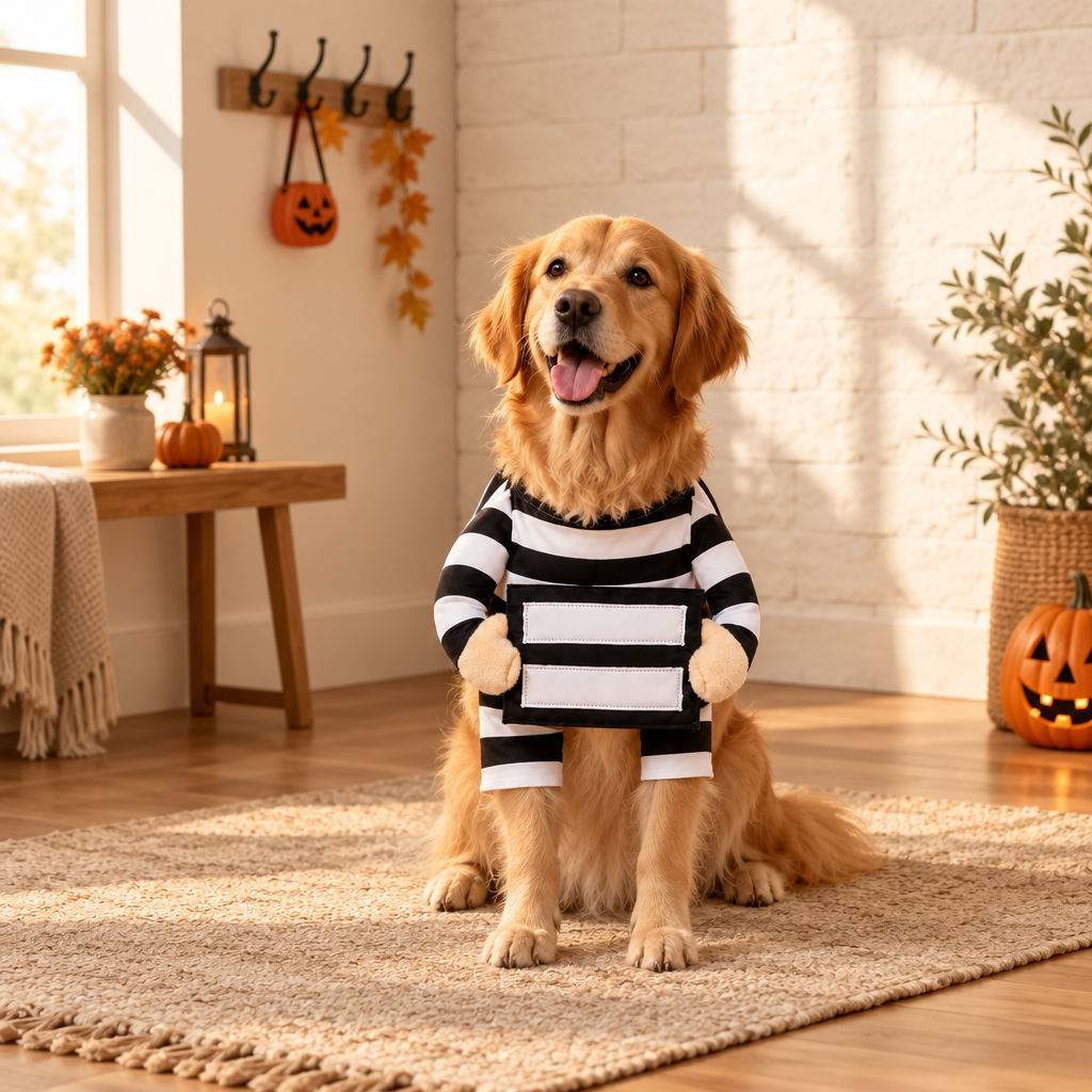 Prisoner Dog Costume