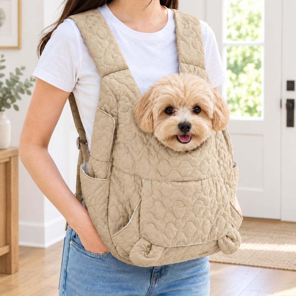 Hands-Free Front Pet Carrier Backpack