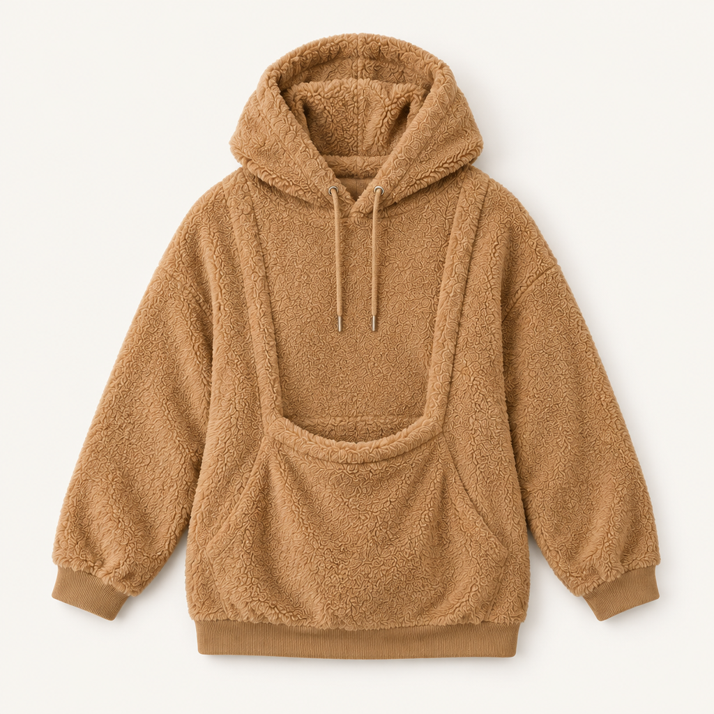 Tailwise Sherpa Pet Carrier Hoodie