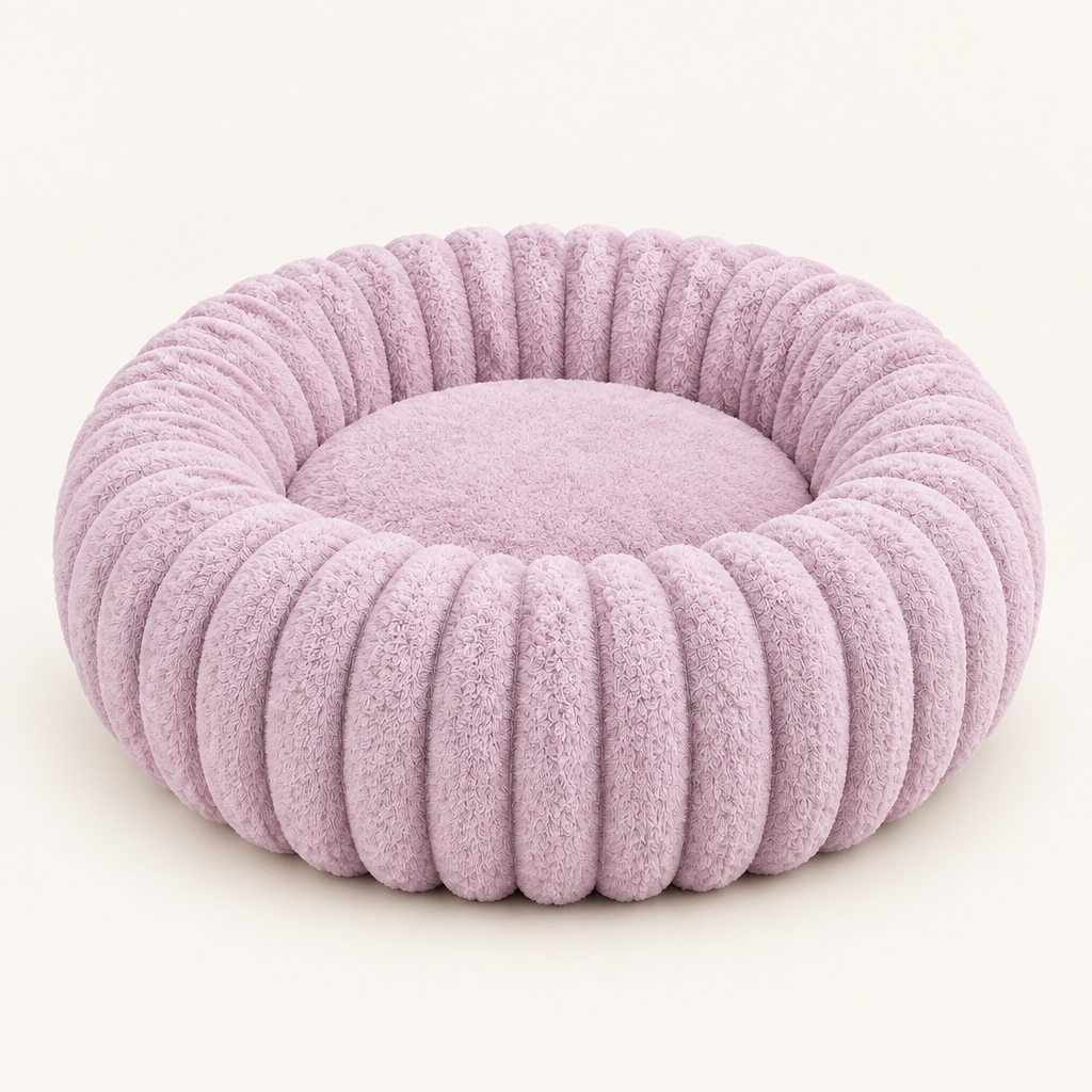 Tailwise Plush Donut Dog & Cat Bed