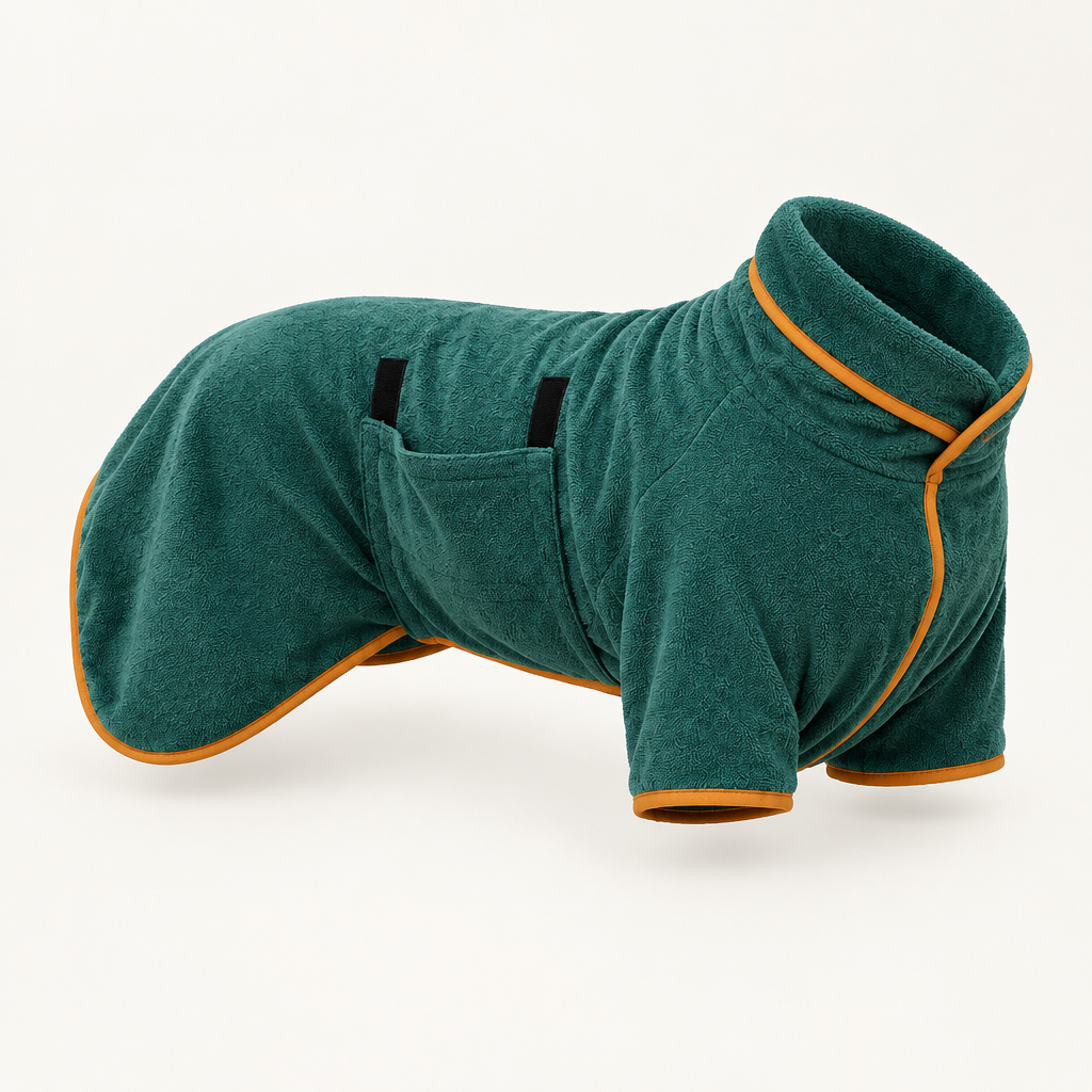 Tailwise Quick-Dry Microfiber Dog Bathrobe