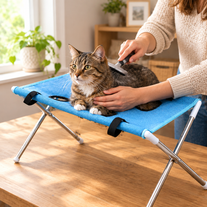 Tailwise Foldable Cat & Small Dog Grooming Stand