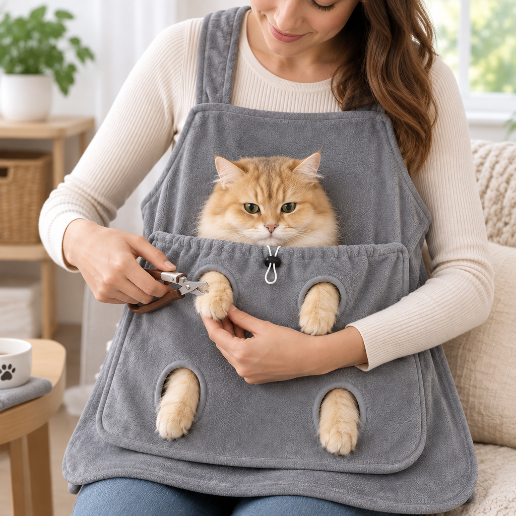 Tailwise Cat Grooming & Cuddle Apron