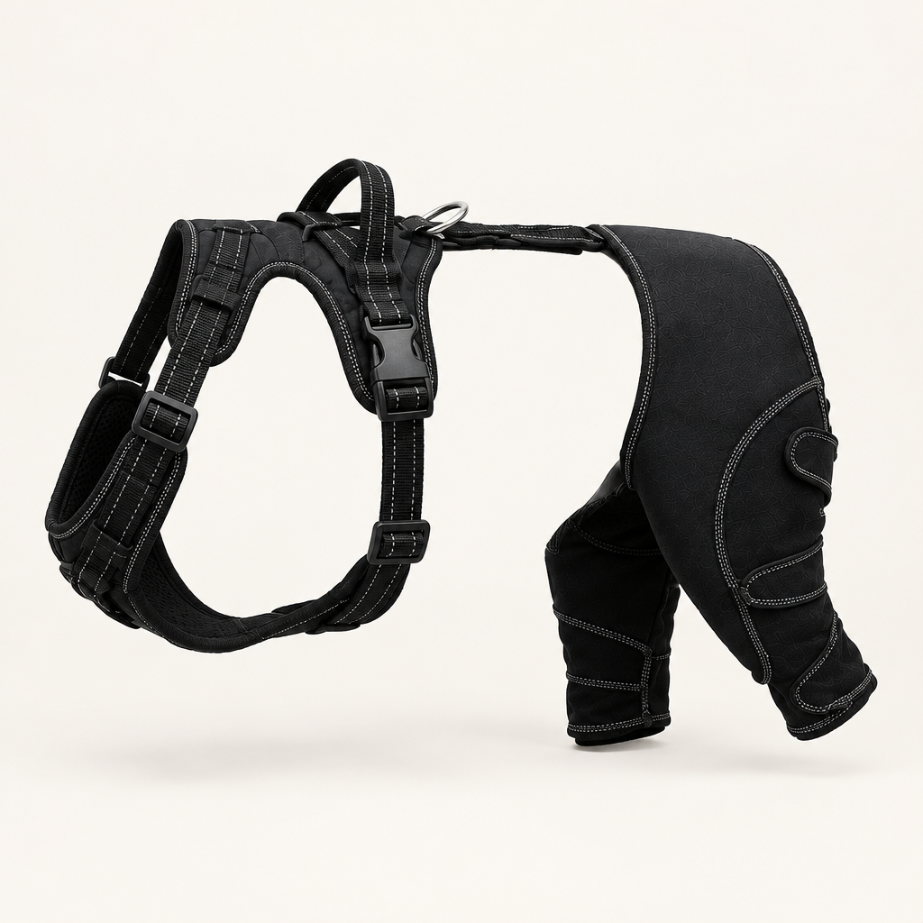Tailwise Dual Rear Leg Dog Brace with Harness
