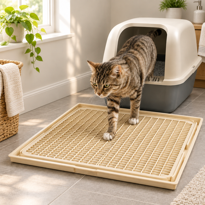 Tailwise Double-Layer Cat Litter Mat