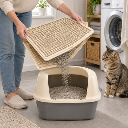 Tailwise Double-Layer Cat Litter Mat
