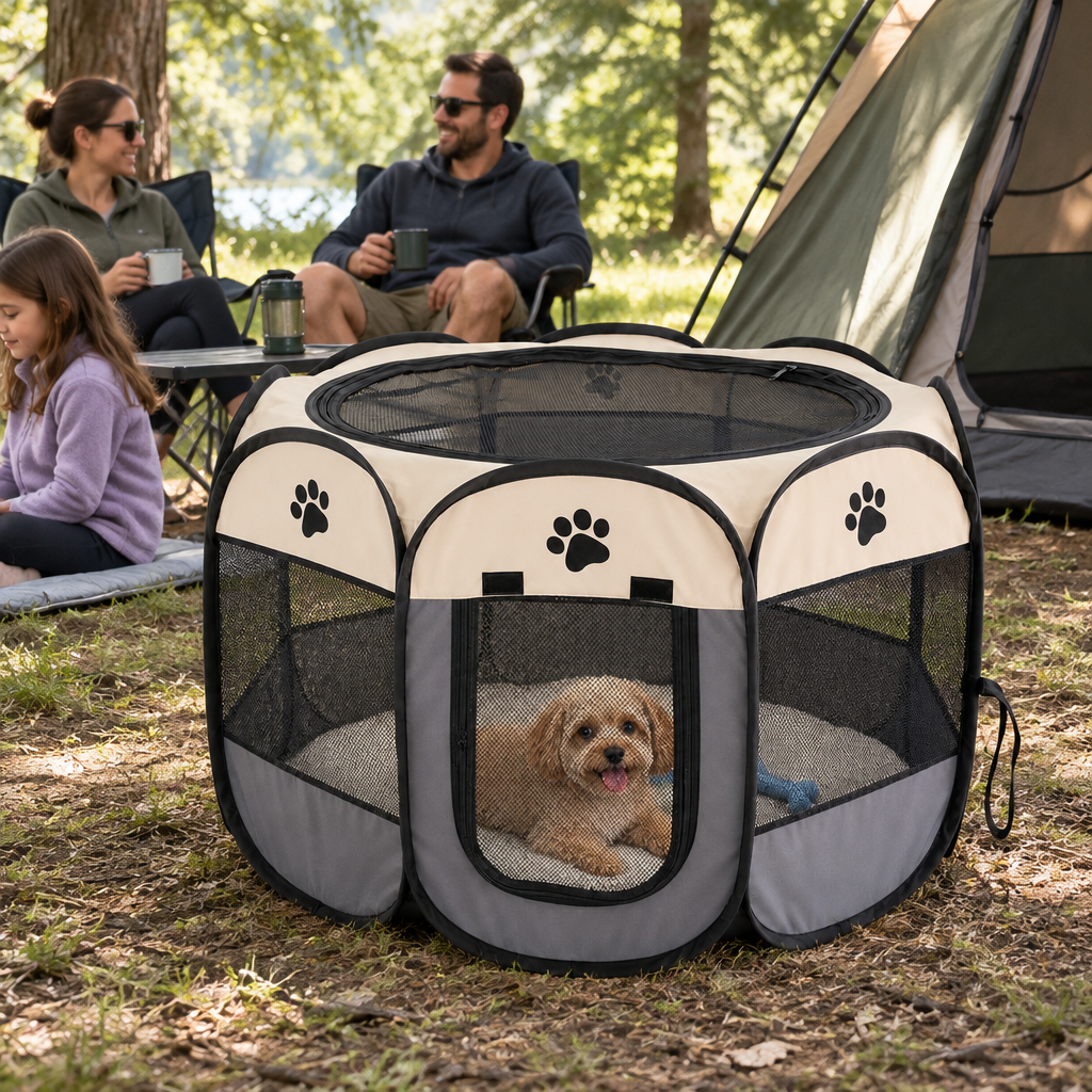 Tailwise Portable Foldable Pet Playpen