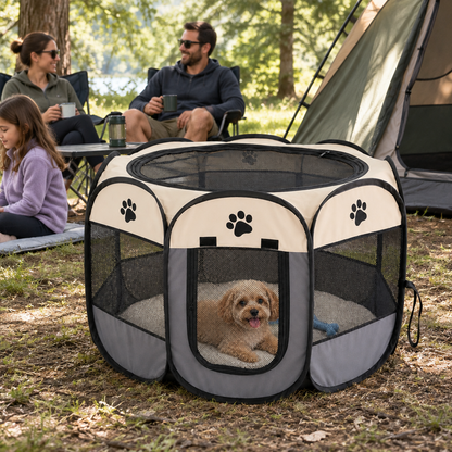 Tailwise Portable Foldable Pet Playpen