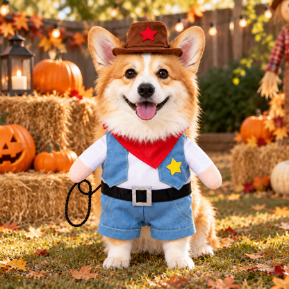 Tailwise Cowboy Dog Costume