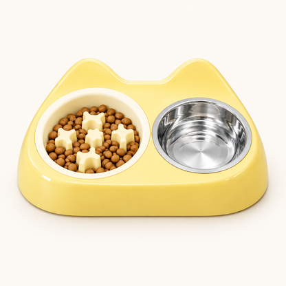 Tailwise Cat Ear Pet Bowl