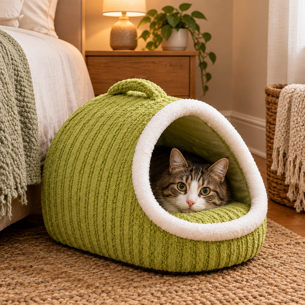 Tailwise Warm Cave Dog Bed