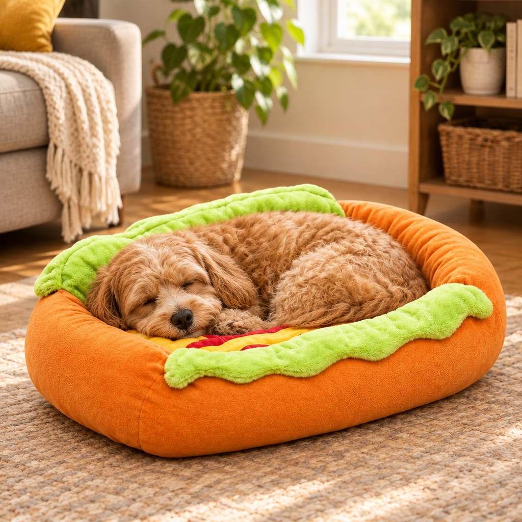 Tailwise Hot Dog Pet Bed