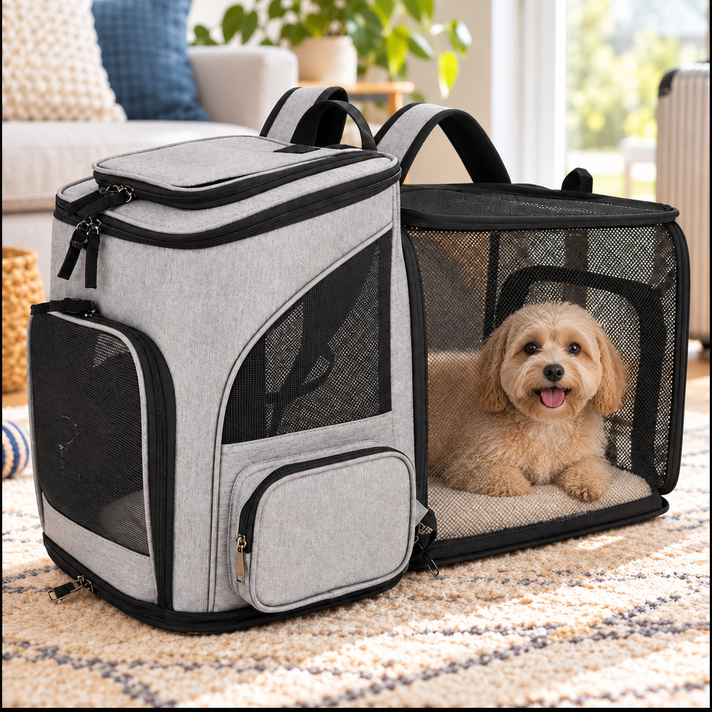 Tailwise Expandable Pet Carrier Backpack