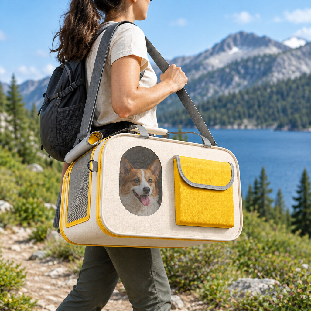 Tailwise Large Breathable Pet Carrier Bag