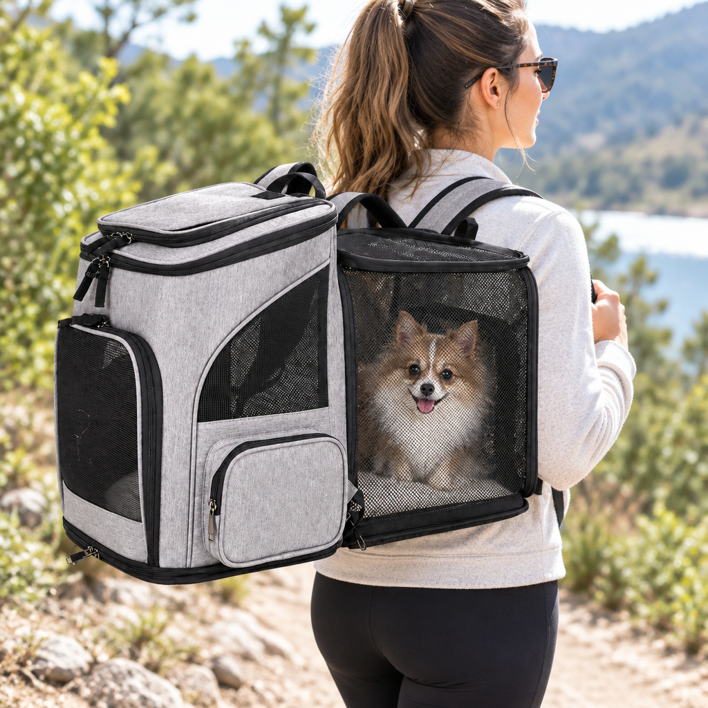 Tailwise Expandable Pet Carrier Backpack
