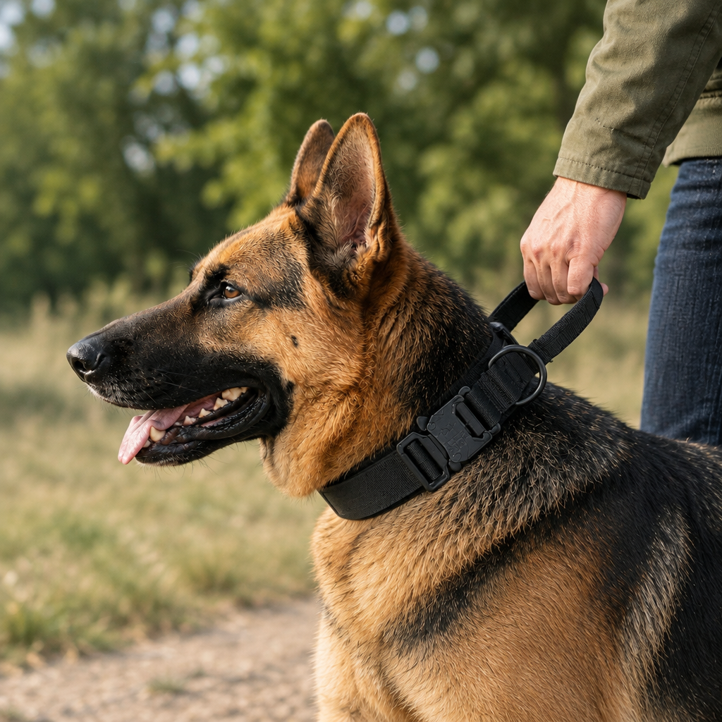 Tailwise Tactical Dog Collar with Handle
