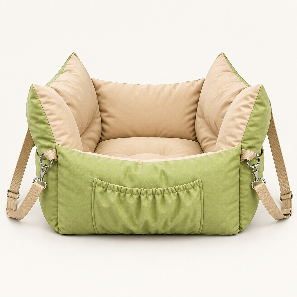 Tailwise Portable Dog Car Bed