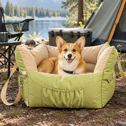 Tailwise Portable Dog Car Bed