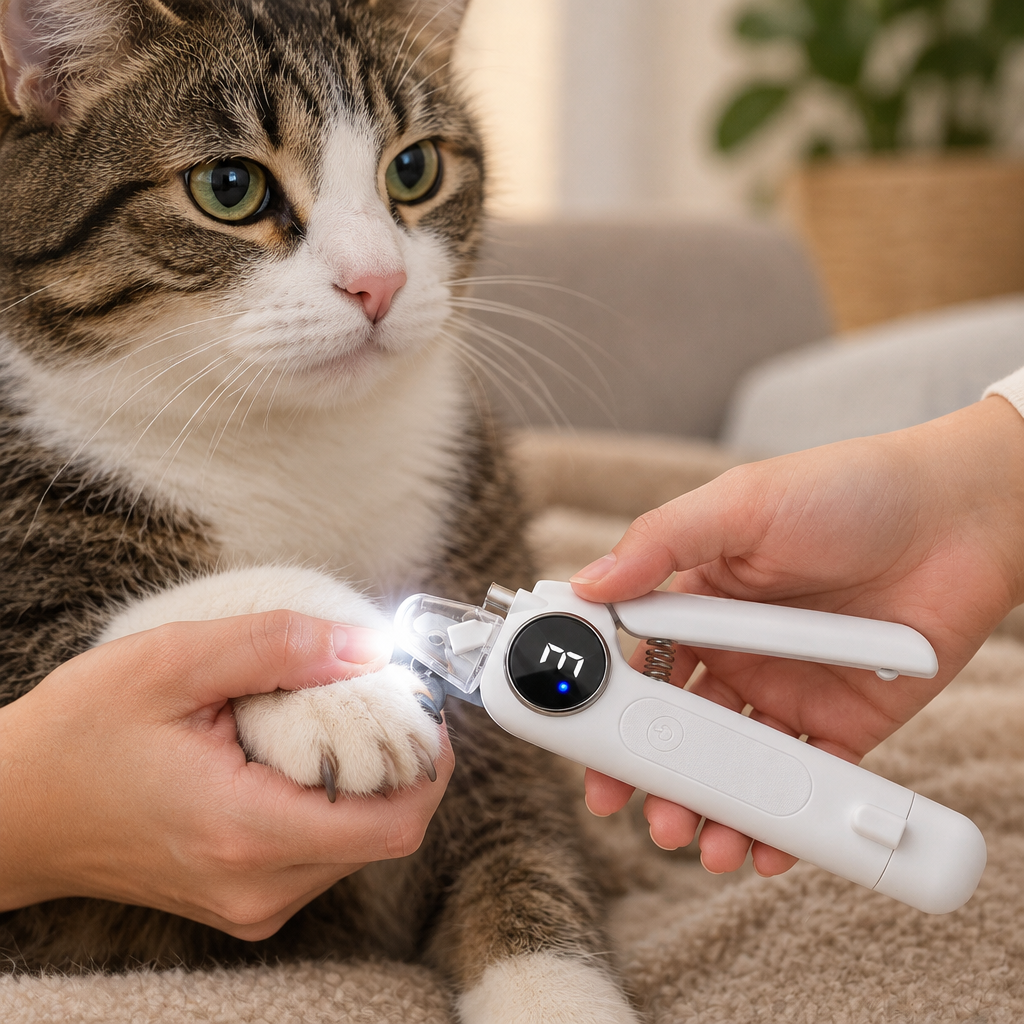 Tailwise 2-in-1 Pet Nail Clipper and Grinder with LED