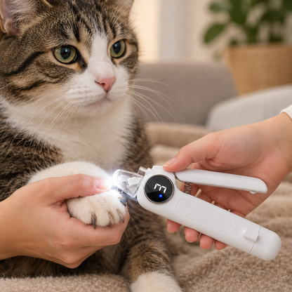 Tailwise 2-in-1 Pet Nail Clipper and Grinder with LED