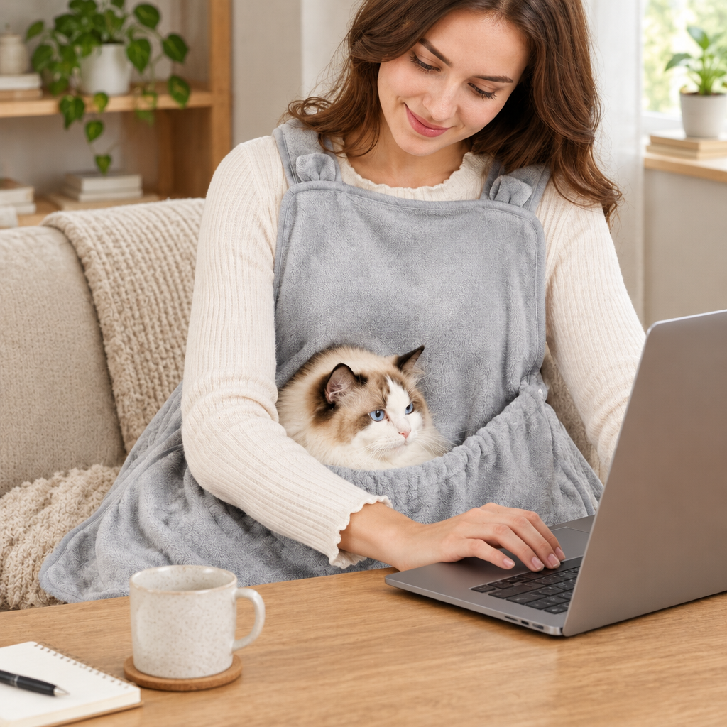 Tailwise Wearable Cat Cuddle Apron