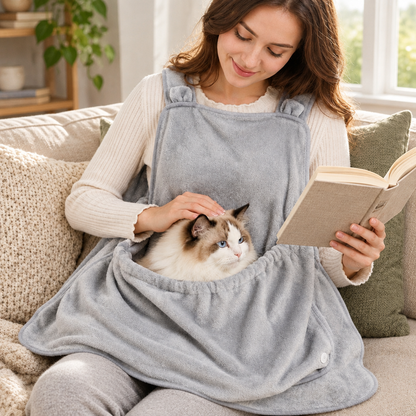 Tailwise Wearable Cat Cuddle Apron