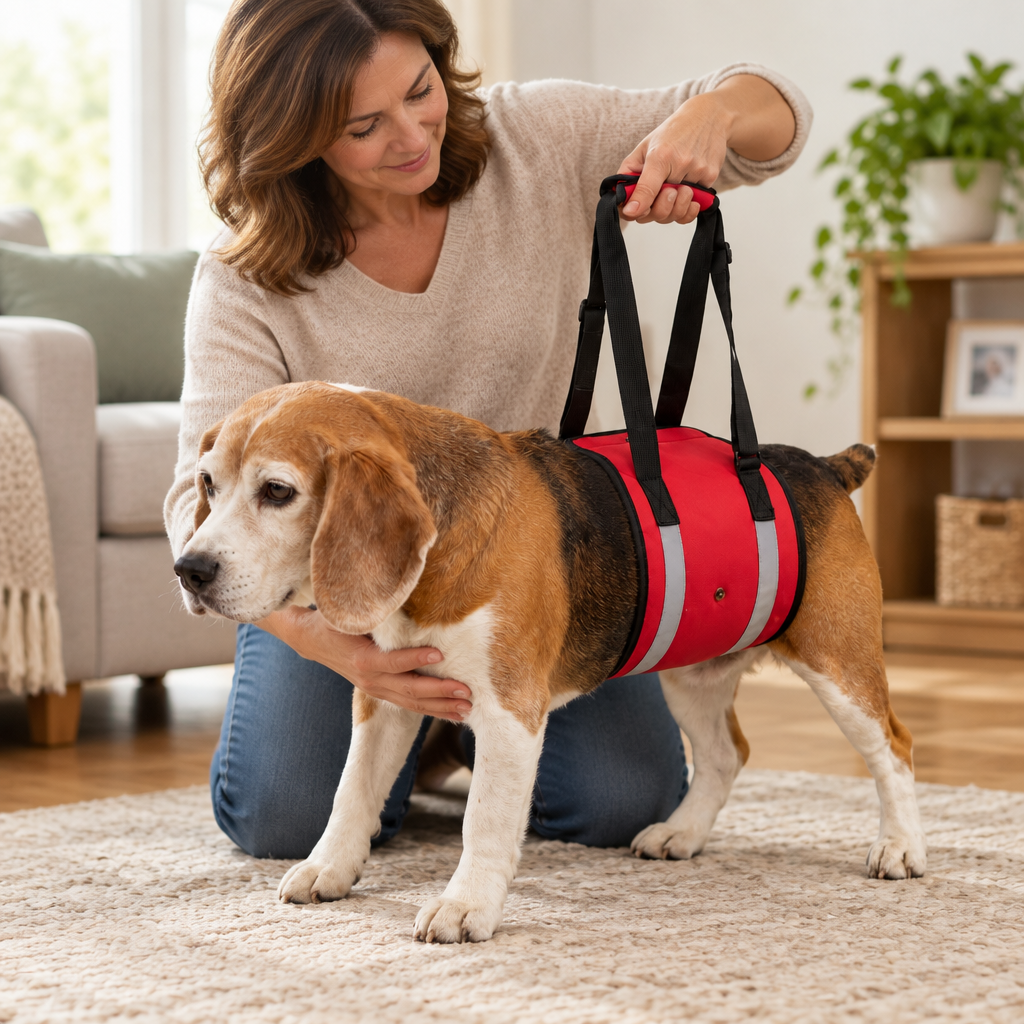 Tailwise Reflective Dog Belly Lift Sling