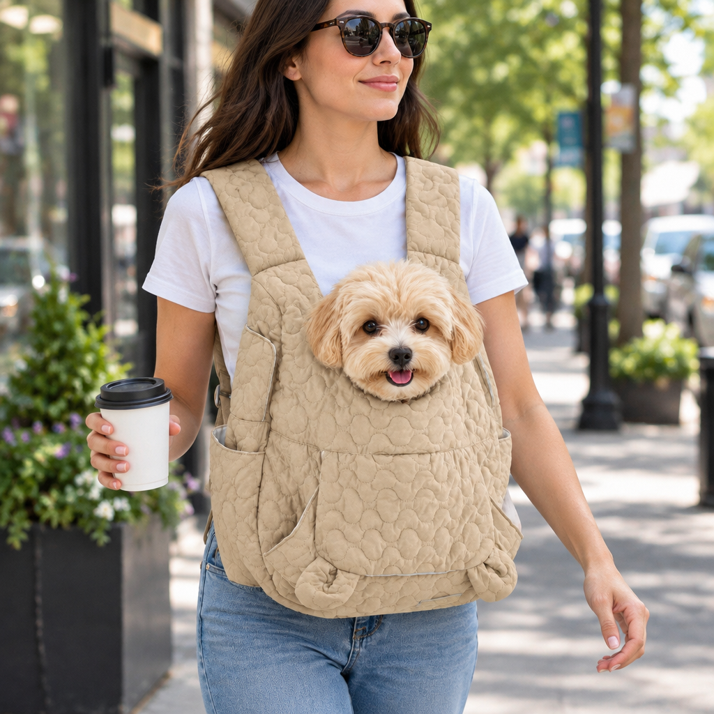 Tailwise Hands-Free Front Pet Carrier Backpack