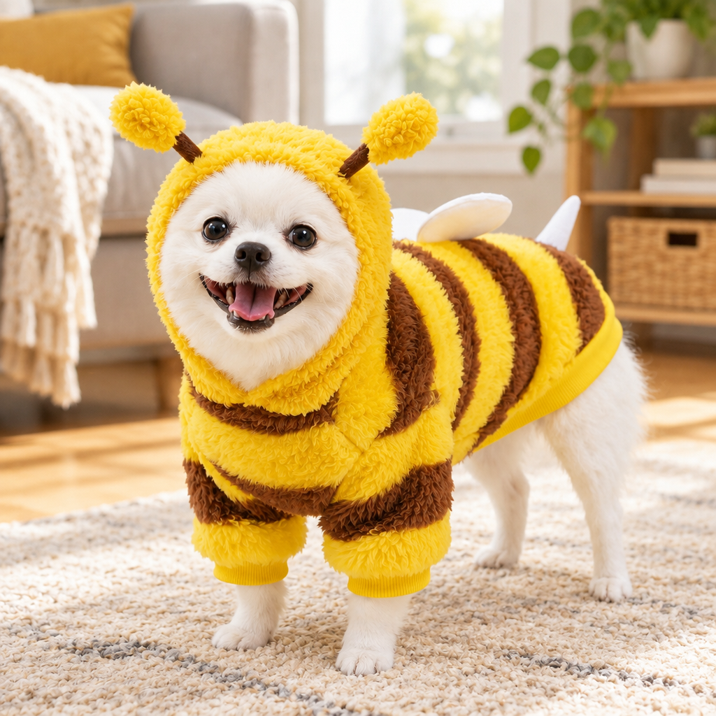 Tailwise Bumblebee Dog Hoodie